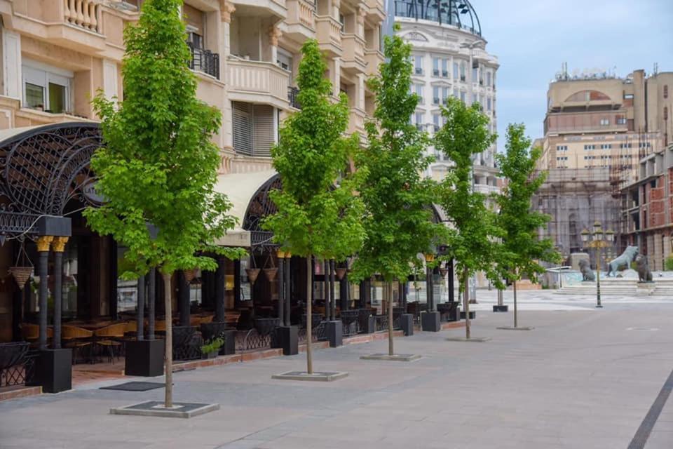Skopje City Square View Luaran gambar