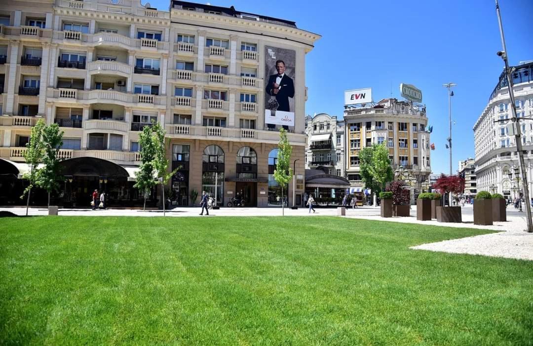 Skopje City Square View Luaran gambar