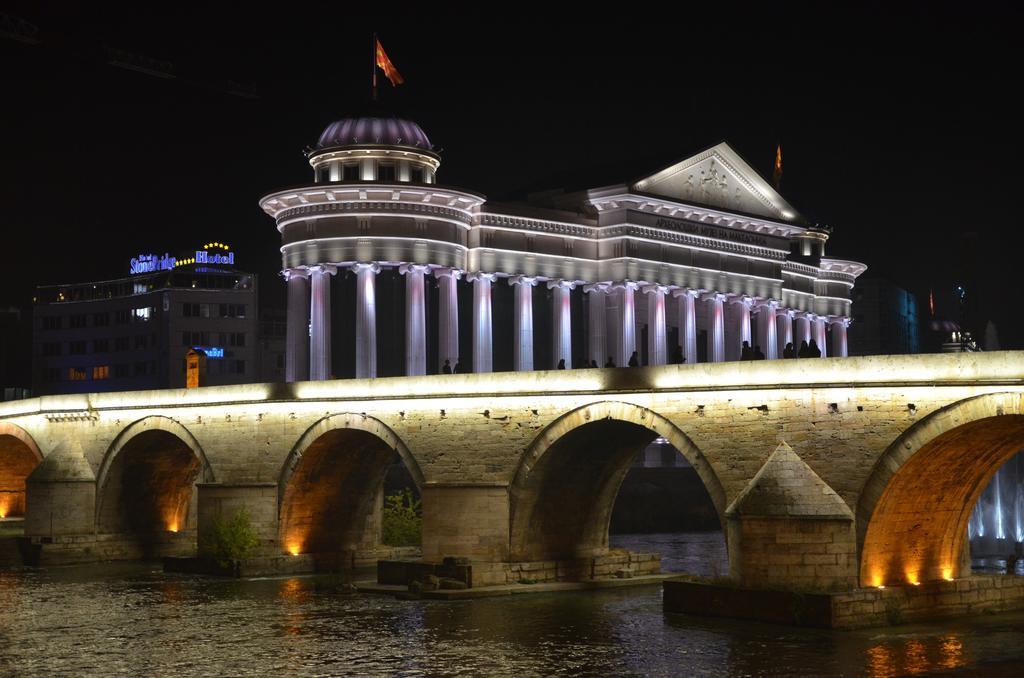 Skopje City Square View Luaran gambar